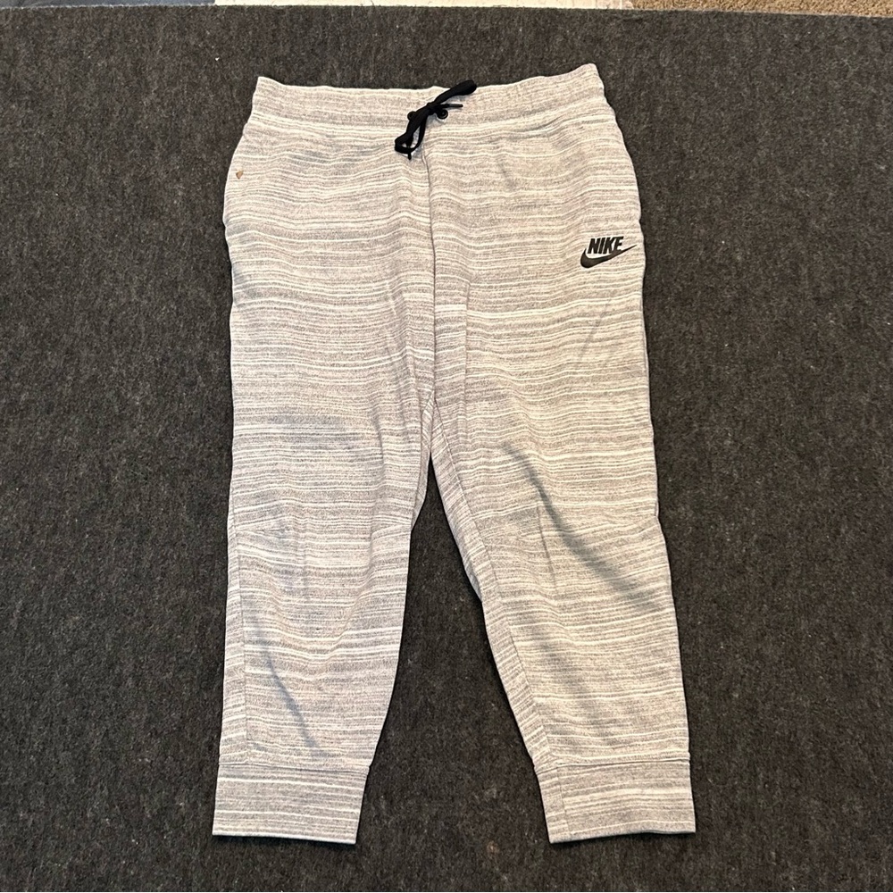 Nike Joggers Gray Black Sweatpants Size XL